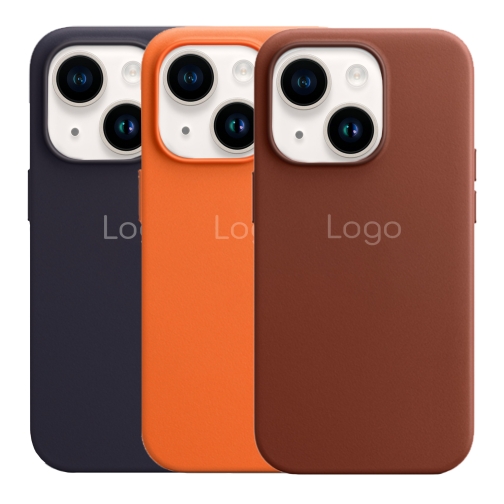 Купить Чехол Leather Case with MagSafe для iPhone 14