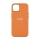 Купить Чехол Leather Case with MagSafe для iPhone 14 Orange