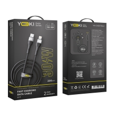 Купить USB YOKI EXTRA YK-EX11 Type-C to Lightning 30W 2m