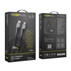 Купить USB YOKI SOLID YK-SO15 Type-C to Lightning 30W 2m