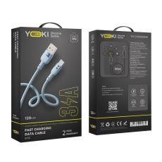 Купить USB YOKI SILICONE YK-SI50 Type-C 3A 1.2m