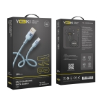 Купити Кабель USB YOKI SILICONE YK-SI50 Type-C 3A 1.2m, 2