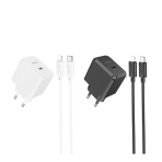 Купити Мережевий Зарядний Пристрій Hoco CS13A 1USB-C PD/QC 20W+Type-C to Lightning