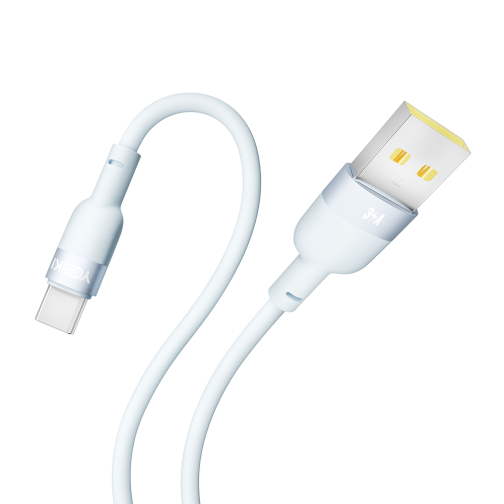 Купити Кабель USB YOKI SILICONE YK-SI50 Type-C 3A 1.2m, 5