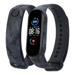 Купити Ремінець для Xiaomi Mi Band 5/6/7 Сamouflage, 16