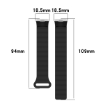 Купити Ремінець для Xiaomi Mi Band 8/9/10 Silicone Link, 26