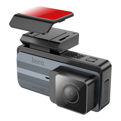 Купить Видеорегистратор Hoco DV12 2K IPS Display WI-FI+GPS+Камера, 4