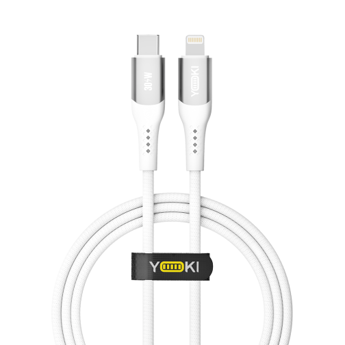 Купить USB YOKI SOLID YK-SO15 Type-C to Lightning 30W 1.2m