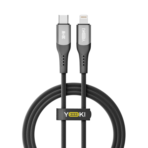 Купить USB YOKI SOLID YK-SO15 Type-C to Lightning 30W 1.2m, 4