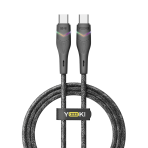 Купить USB YOKI RGB YK-RG24 Type-C to Type-C 60W 1.2m