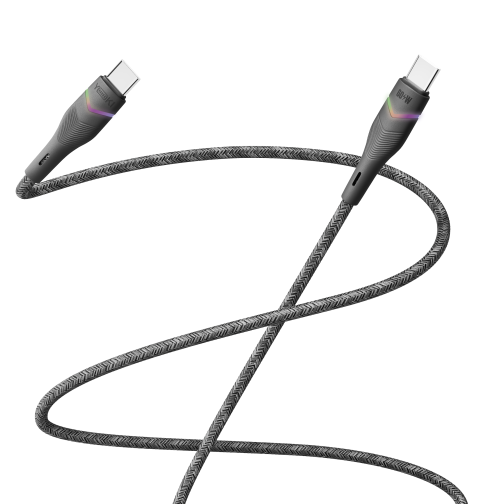 Купить USB YOKI RGB YK-RG24 Type-C to Type-C 60W 1.2m, 3
