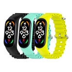 Купити Ремінець для Xiaomi Mi Band 3/4/5/6/7 Ocean Band