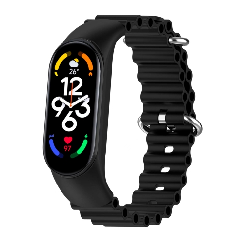 Купити Ремінець для Xiaomi Mi Band 3/4/5/6/7 Ocean Band, 3