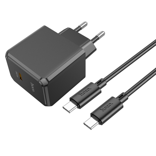 Купить Сетевое Зарядное Устройство Hoco CS13A 1USB-C PD/QC 20W+Type-C to Type-C, 5