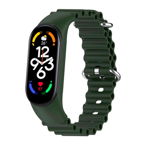 Купити Ремінець для Xiaomi Mi Band 3/4/5/6/7 Ocean Band, 5