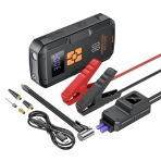 Купити Універсальна Мобільна Батарея Hoco QS2 Air Pump/Jump Starter/Power Bank(8000mAh), 4