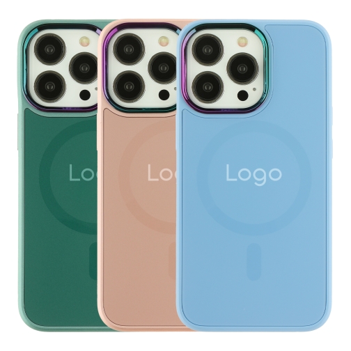 Купить Чехол AG-Glass Chrome Camera with Magsafe для iPhone 13 Pro