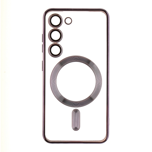 Купити Чохол TPU Metallic Full Camera with Magsafe для Samsung Galaxy S23 5G (S911), 4