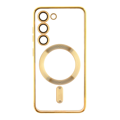 Купити Чохол TPU Metallic Full Camera with Magsafe для Samsung Galaxy S23 5G (S911), 6