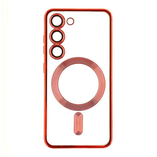 Купити Чохол TPU Metallic Full Camera with Magsafe для Samsung Galaxy S23 5G (S911), 7