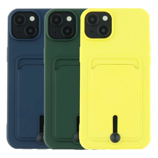 Купить Чехол TPU Colorfull Pocket Card для iPhone 15 Plus