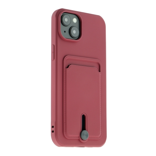 Купить Чехол TPU Colorfull Pocket Card для iPhone 15 Plus, 12