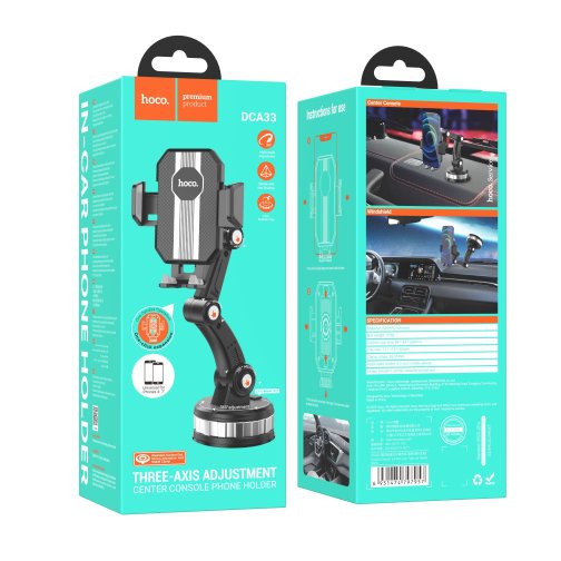 Купить Автодержатель Hoco DCA33 Powerful suction cup