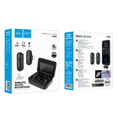 Купити Мікрофон Петличний Бездротовий Hoco DI56 Twin Lightning