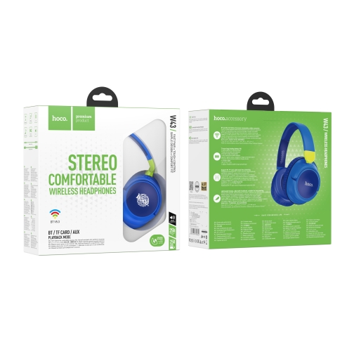 Купить Блютуз Стерео Гарнитура Hoco W43, 3