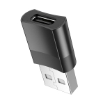 Купити Перехідник Hoco UA17 USB Male to Type-C female USB2.0 adapter, 4