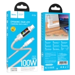 Купити Кабель USB Hoco U126 100W Type-C to Type-C 1.2m, 2