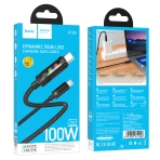 Купити Кабель USB Hoco U126 100W Type-C to Type-C 1.2m, 3