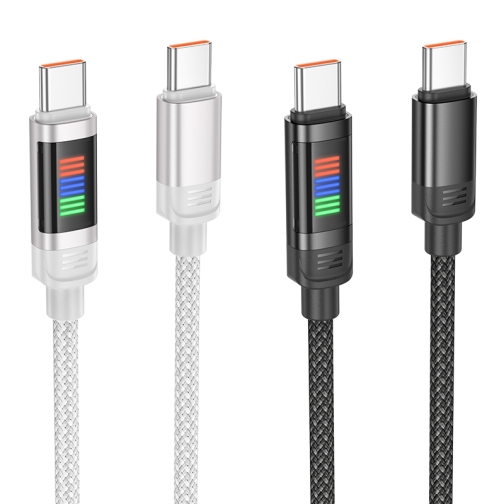 Купити Кабель USB Hoco U126 100W Type-C to Type-C 1.2m, 6
