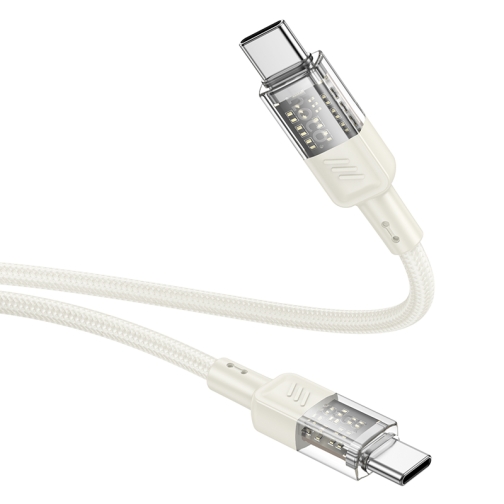 Купить USB Hoco U129 60W Type-C to Type-C 1.2m, 7