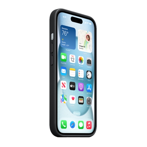 Купить Чехол FineWoven Case with MagSafe для iPhone 15, 9