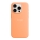 Купить Чехол Silicone Case with MagSafe для iPhone 15 Pro Orange Sorbet