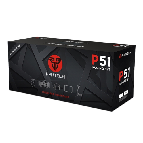 Купить Игровой Комплект 5в1 Fantech P51 (Клавиатура, Мышь, Коврик, Наушники с подставкой), 2