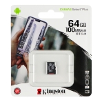 Купити Карта Пам'яті Kingston Canvas Select Plus microSDXC (UHS-1) 64gb 10 Class