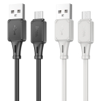 Купити Кабель USB Hoco X101 Assistant Silicone Micro 2.4A 30шт., 6