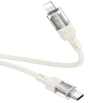 Купити Кабель USB Hoco U129 PD27W Type-C to Lightning 1.2m, 7