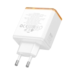Купить Сетевое Зарядное Устройство Borofone BAS34A 2Type-C/1USB PD/QC 65W, 6