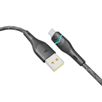 Купити Кабель USB Ridea RC-RL15 RGB Light MicroUSB 3A 1.2m, 5