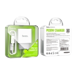 Купити Мережевий Зарядний Пристрій Hoco C76A Pro 1USB-C PD/QC 30W+Type-C to Lightning, 2
