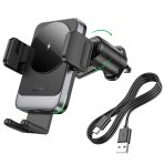Купить Автодержатель Hoco HW13 Speed Wireless 15W, 7