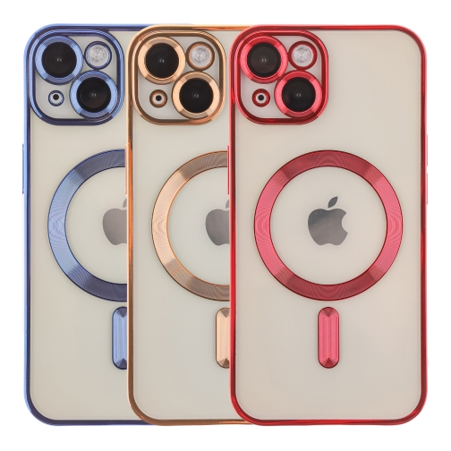 Купить Чехол TPU Metallic Full Camera with Magsafe для iPhone 13