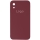 Купити Чохол Silicone Case Square Full Camera для iPhone Xr 37.Rose Red