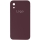 Купити Чохол Silicone Case Square Full Camera для iPhone Xr 42.Maroon