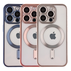 Купити Чохол TPU Metallic Chrome Full Camera with Magsafe для iPhone 12 Pro