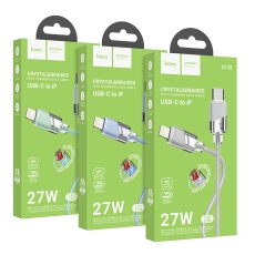Купити Кабель USB Hoco U132 PD27W Type-C to Lightning 1.2m