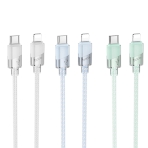 Купити Кабель USB Hoco U132 PD27W Type-C to Lightning 1.2m, 6